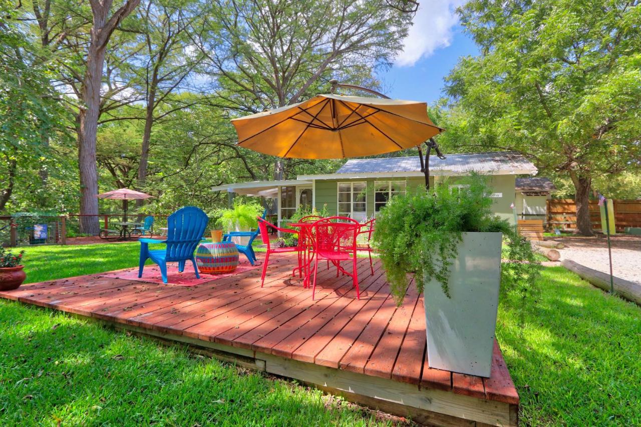 Vila Creekside Cabins - The Getaway Wimberley Exteriér fotografie